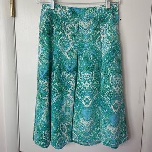the limited teal skirt